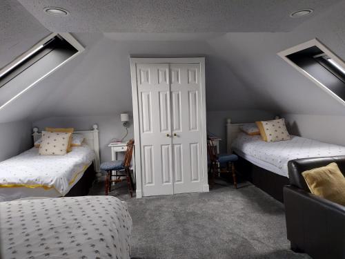 Un ou plusieurs lits dans un hébergement de l'établissement Langside Bed and Breakfast