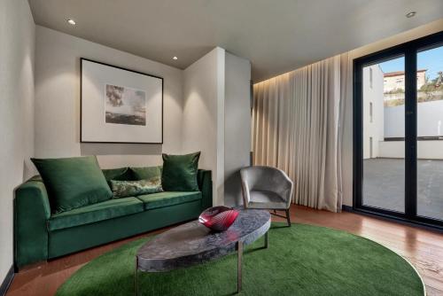 Ruang duduk di Hilton Porto Gaia