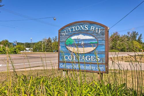 a sign for a whitsons bay golf association at Quaint Studio with Shared Beach Walk to Suttons Bay in Suttons Bay