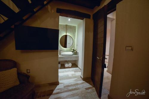 Suites Campestres Montebelloにあるバスルーム