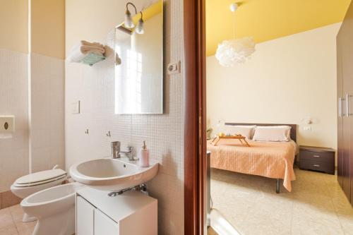Kúpeľňa v ubytovaní B&B L'Amaca