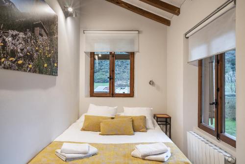 A bed or beds in a room at Excepcional Apartamento El Olivo
