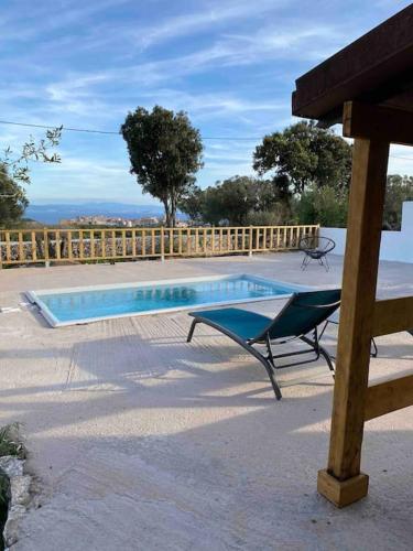 Grand chalet d’été avec piscine