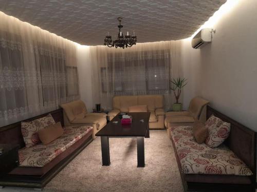 superbe appartement bien placéにあるシーティングエリア
