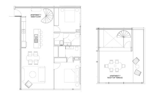 Κάτοψη του Hilton Executive Apartments
