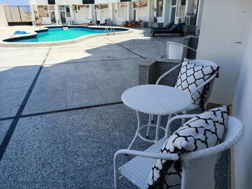 Studio beside El Gouna with good kite spot in 500 m