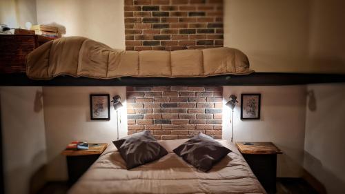 Postel nebo postele na pokoji v ubytování Casa22