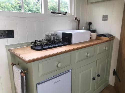 Dapur atau dapur kecil di Hexhamshire Shepherd Hut