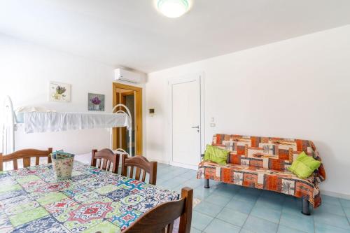Χώρος καθιστικού στο Residence La Perla - Zaffiro
