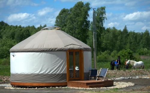 Budova, kde se the luxury tent nachází