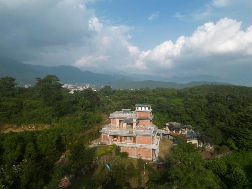 Vista aerea di SaffronStays Doon Mansion