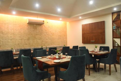 Posezení v ubytování Heritage Suites
