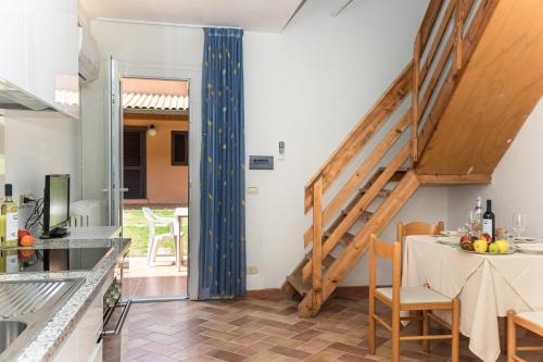 Kuchyň nebo kuchyňský kout v ubytování Borgo San Antonio & Borgo San Giuseppe by La Principina