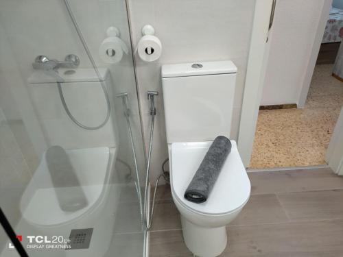 Et badeværelse på Casa Maya