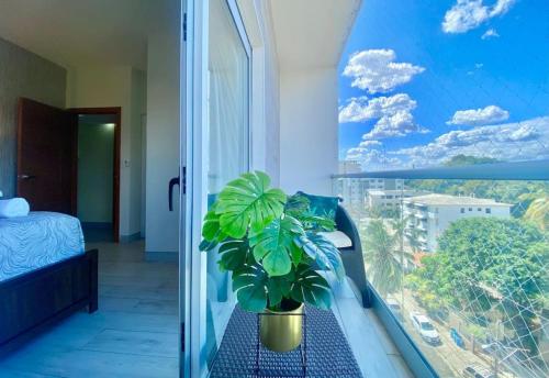 Μπαλκόνι ή βεράντα στο Cozy City Center Condo, Full AC