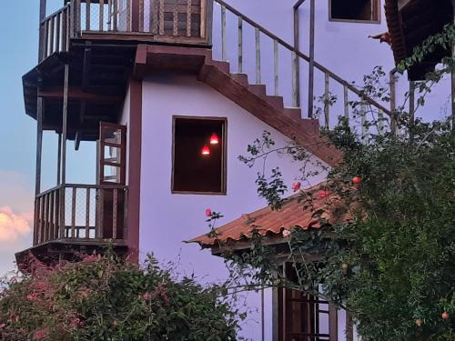 Μπαλκόνι ή βεράντα στο Pousada Residência Balestra