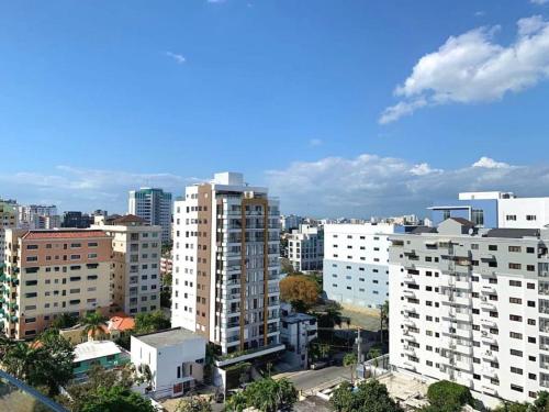 Nespecifikovaný výhled na destinaci Los Prados nebo výhled na město při pohledu z apartmánu