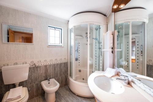 Koupelna v ubytování Casa Vela Palace