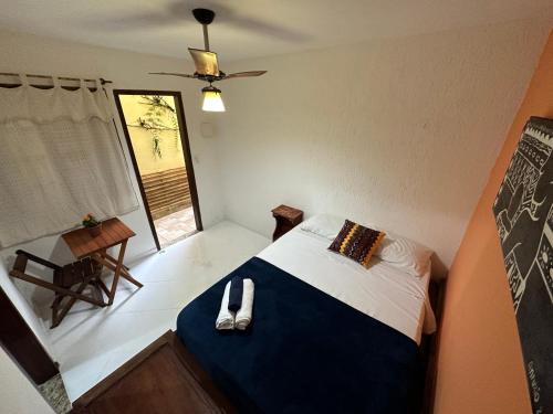 Postel nebo postele na pokoji v ubytování Maresia Hostel Paraty BR