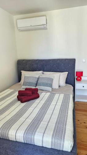 Ліжко або ліжка в номері RED Apartments