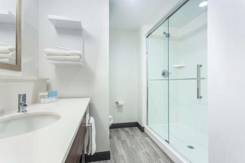 Ένα μπάνιο στο Hampton Inn & Suites Saraland Mobile
