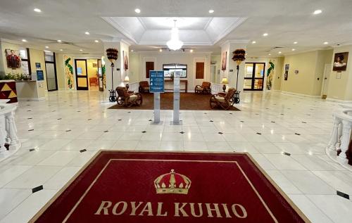 Lobi atau kawasan kaunter penerimaan di Royal Kuhio 1703 - Spacious Studio with Stunning Mountain Views in the Heart of Waikiki!