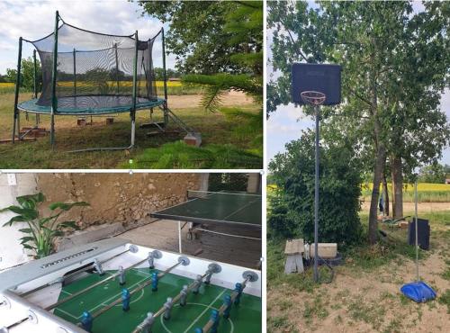 Tenis a/nebo squash v ubytování SPA, Patio et Maison privés - Détente à la campagne nebo okolí