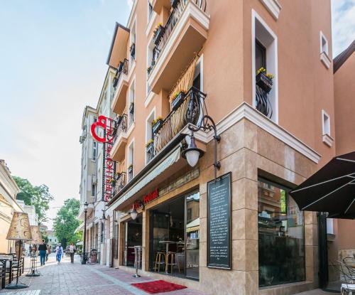 Budova, kde se penzion nachází