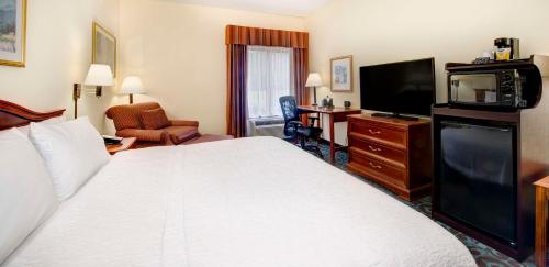 TV a/nebo společenská místnost v ubytování Hampton Inn Spartanburg Hotel
