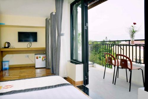 Lisa homestay 2にあるバルコニーまたはテラス
