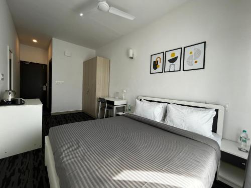 Un ou plusieurs lits dans un hébergement de l'établissement Hotel Z Triloha