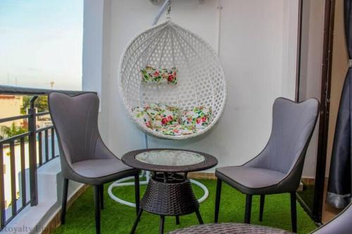 Balcone o terrazza di Lux Suites Impala Apartments Nyali