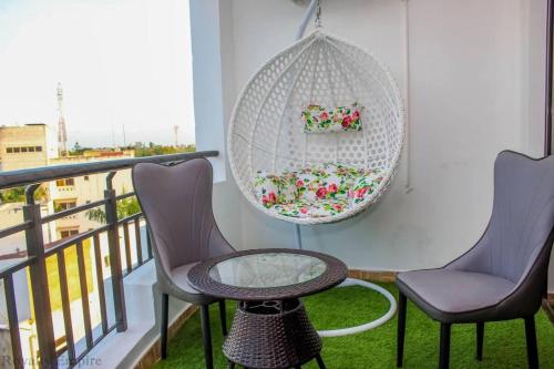 Balcone o terrazza di Lux Suites Impala Apartments Nyali