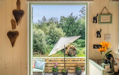 Zahrada ubytování Cozy Cobblers Cabin