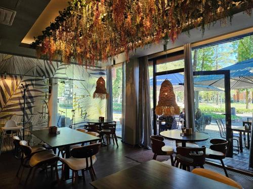 Restaurace v ubytování Viešbutis Simpatija