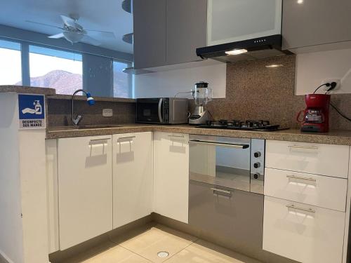 Dapur atau dapur kecil di Beautiful sea view