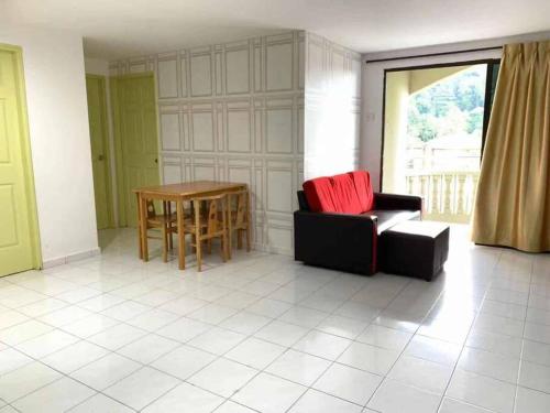 Posezení v ubytování Pangkor Island CoralBay Private Apartment