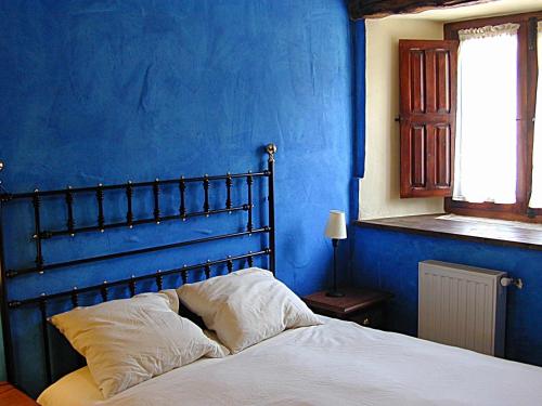 Katil atau katil-katil dalam bilik di Casa Rural La Tablilla y La Terraza