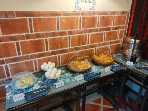Comida en el bed and breakfast o alrededores