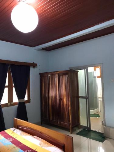 Postel nebo postele na pokoji v ubytování Villa Sophie à Sassara Pk 12 Bangui