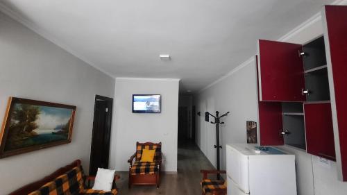 Televisi dan/atau pusat hiburan di Pine Apartment 2 plus 1