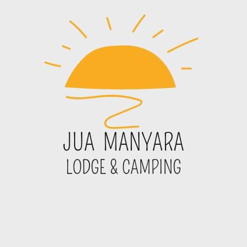 a logo for a local lodge and camp at Jua Manyara Lodge & Camp Site in Mto wa Mbu