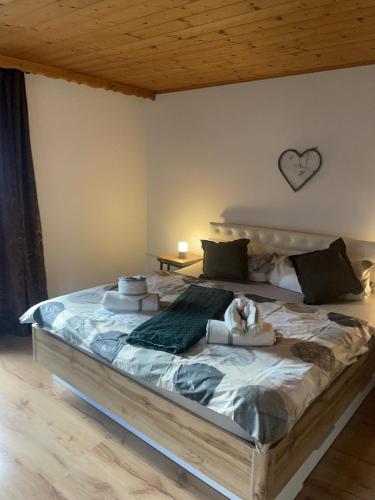 Postel nebo postele na pokoji v ubytování Appartement Erika