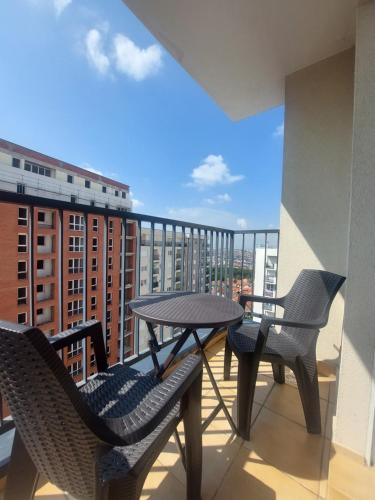 Uma varanda ou terraço em Private Apartment Prishtina