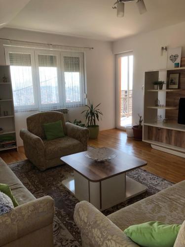 Posezení v ubytování Sarajevo View Apartment