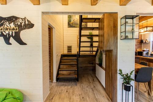 Cuina o zona de cuina de Bear's Lair Chalet