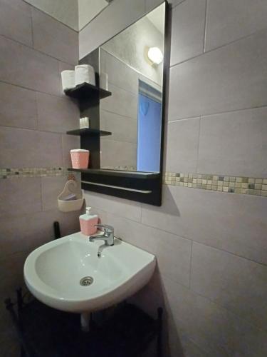 A bathroom at Vila Nova