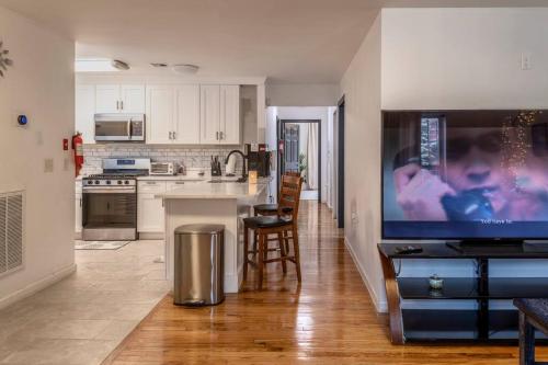 Dapur atau dapur kecil di 3br private Apartment