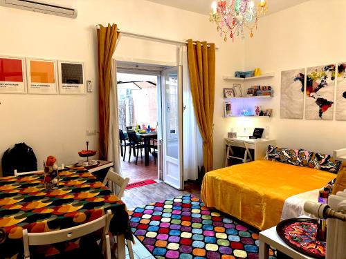 Trastevere Gianicolense casa con giardino