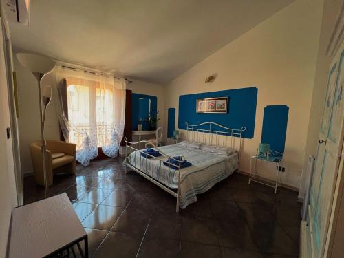 Postel nebo postele na pokoji v ubytování Locazioni Brevi La RosaViola GUEST ROOMS